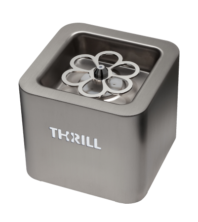 Ghiaccia bicchieri Thrill Vortex Cube acciaio inox